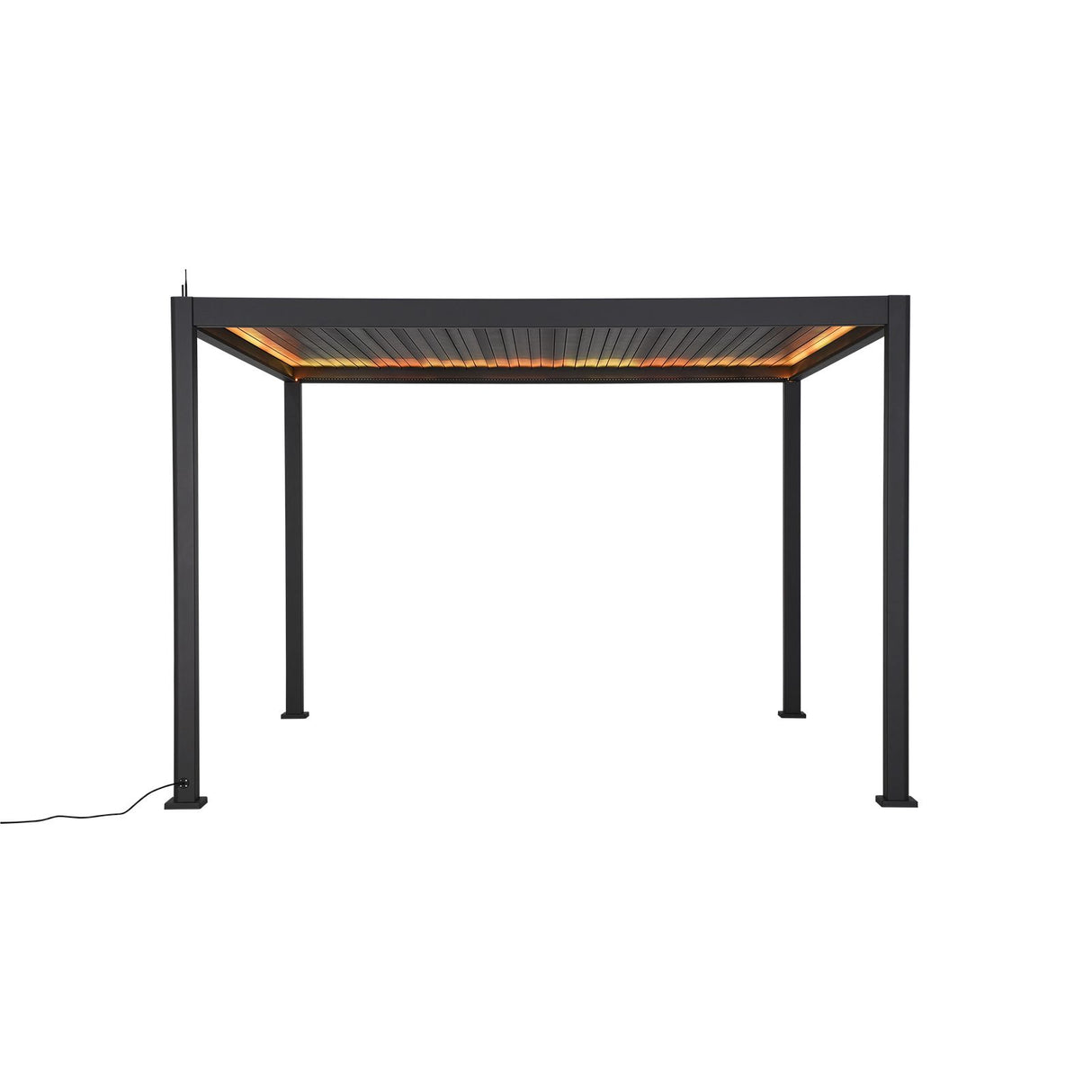 Titan Plus LED 3M x 4M Square Motorised Aluminium Pergola