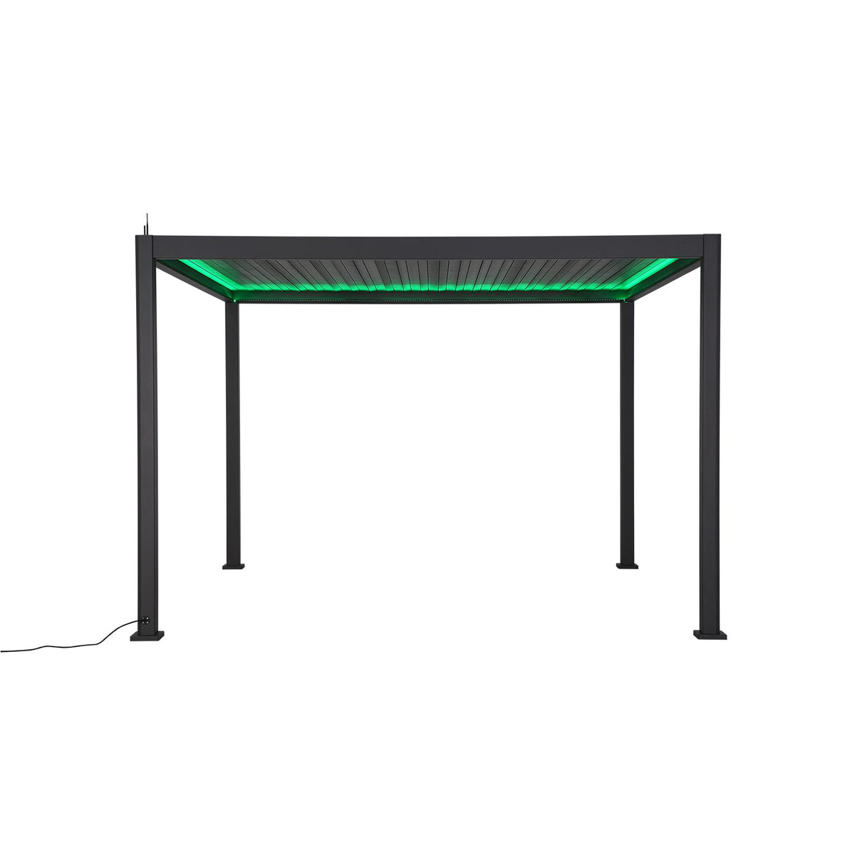 Titan Plus LED 3M x 4M Square Motorised Aluminium Pergola