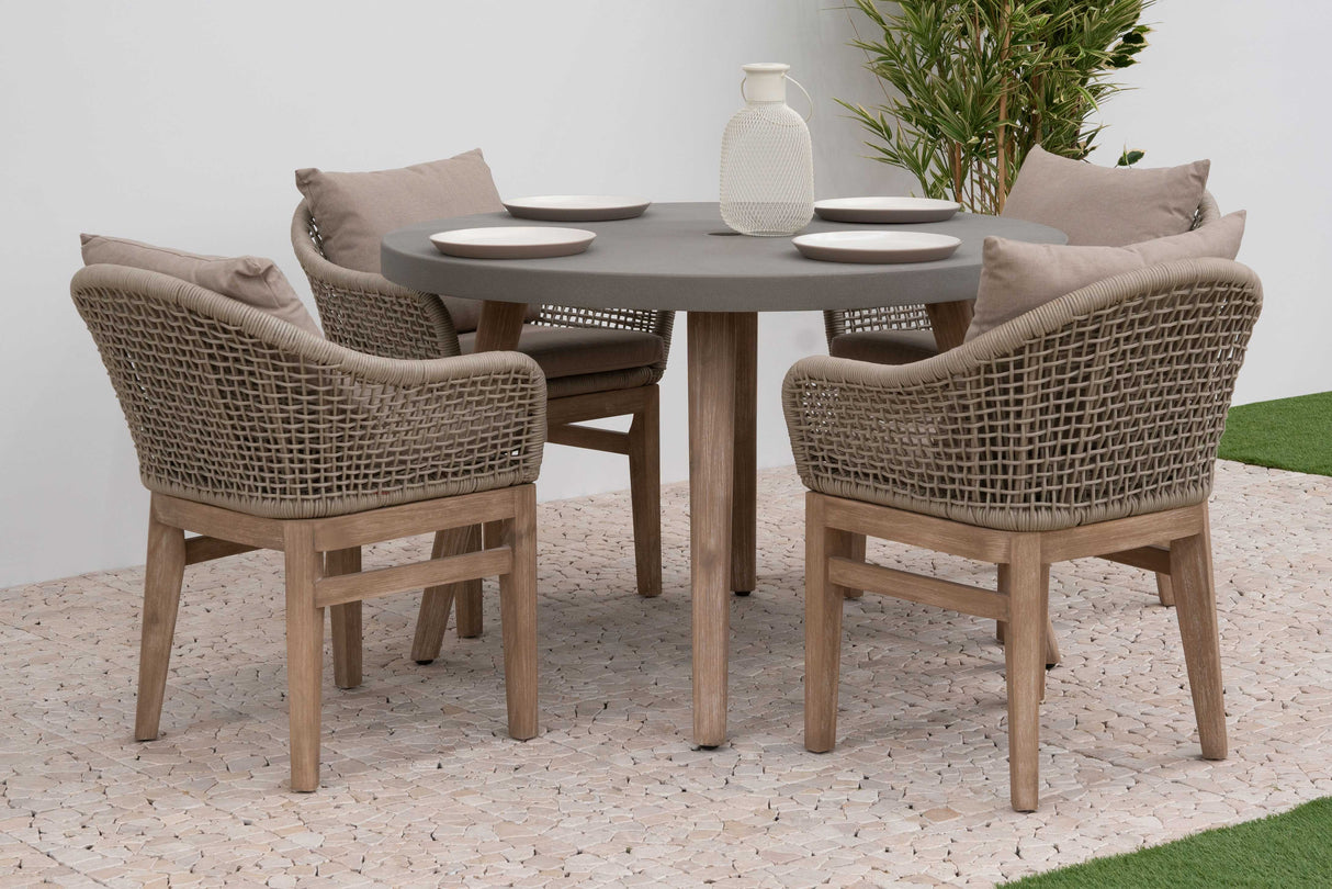 Summer 4 Seat Round Dining Set