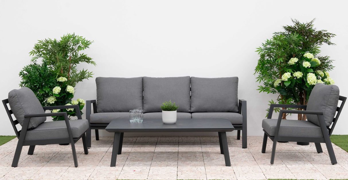 Phoenix 3 Seat Sofa Set with Coffee Table